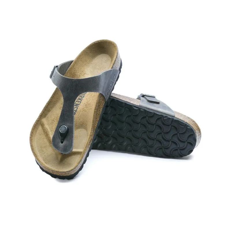 Birkenstock Flip Flops Unisex Peacock Green Narrow Fit-4