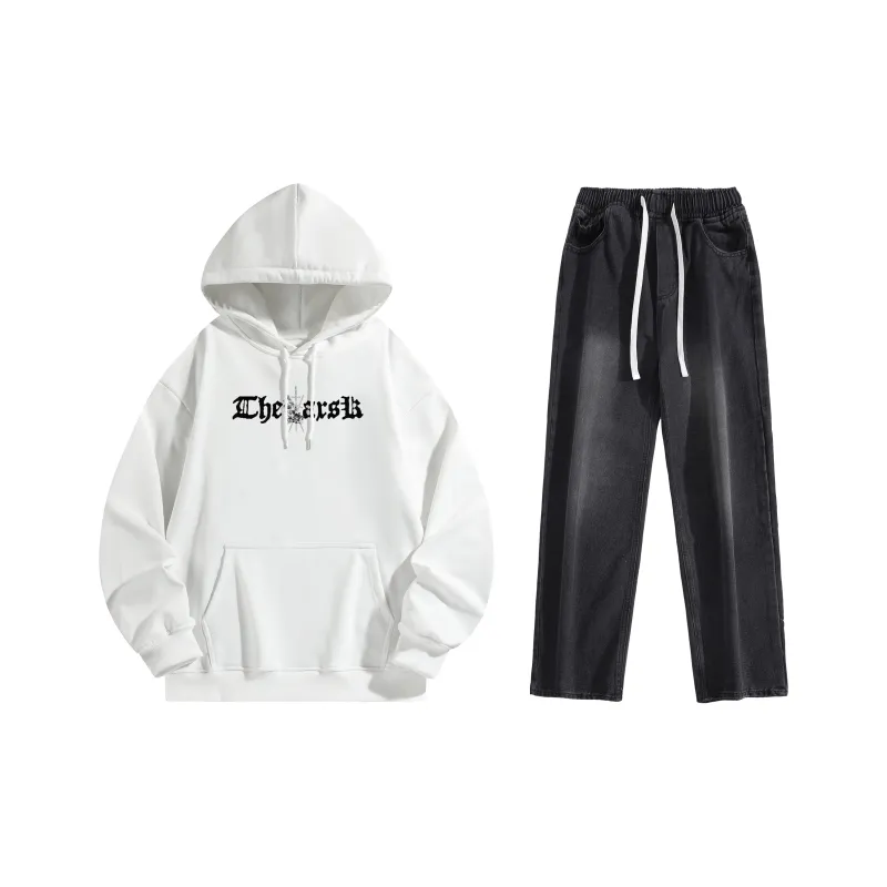 A.X.S.K Sweatshirt Sets Unisex-13