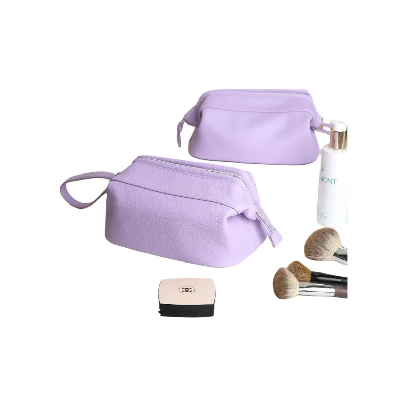 Tong Tong Rabbit PU Makeup Bag Women's Taro Purple-1