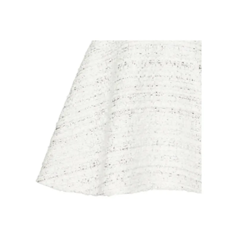 Valentino Casual Short Skirts Women's Silvery White-5