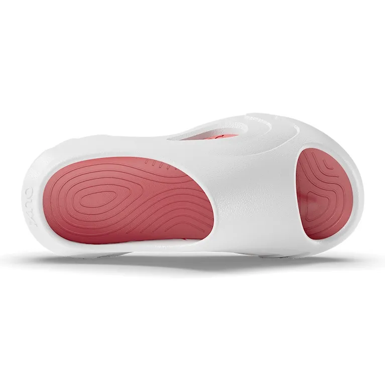 POSEE EVA Slide Slippers Unisex, White Black-28