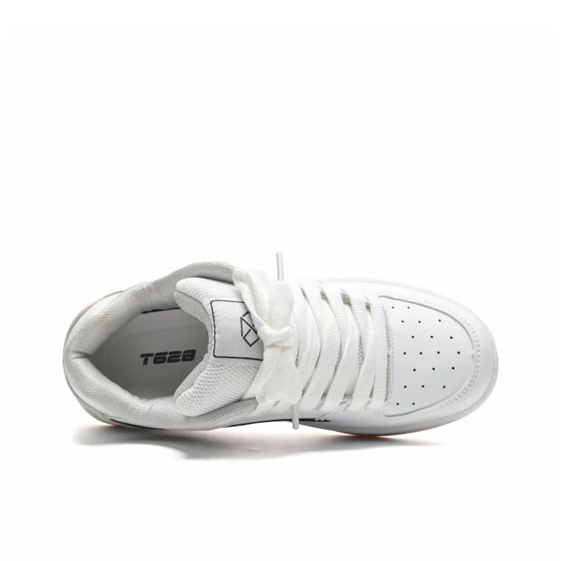 T628 Puffy Shoes Cushioned Wear-Resistant Lightweight Breathable Slip-Resistant Low-Top Skateboard Shoes Unisex-11