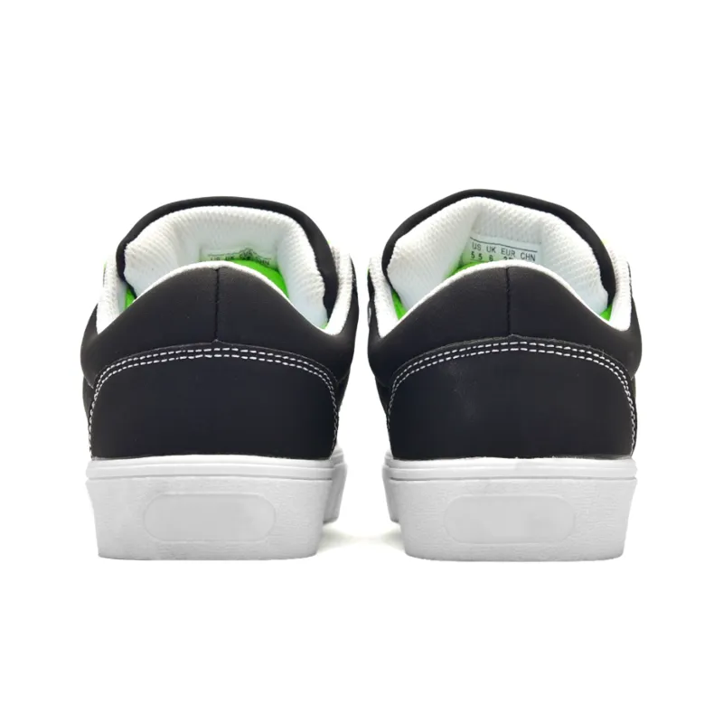 CISSTEG Slip Resistant Shock Absorbers With Abrasion Resistant Properties Low Top Skateboard Shoes Unisex-14