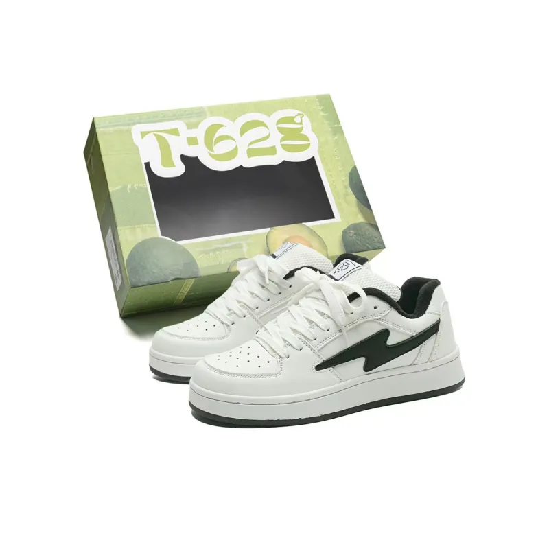 T628 Puffy Shoes Cushioned Wear-Resistant Lightweight Breathable Slip-Resistant Low-Top Skateboard Shoes Unisex-169