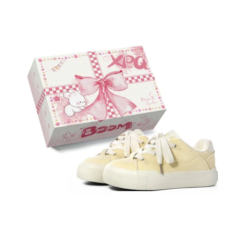 XPQ Coverage Warm Anti-Slip And Wear-Resistant Low-Top Skateboard Shoes Women's-12