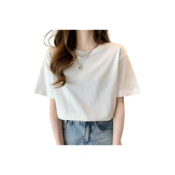 JEANSWEST T Shirts Women's Pure White