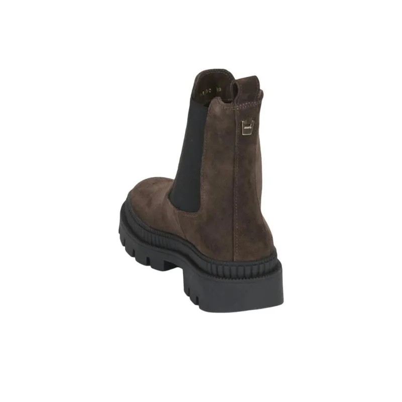JB MARTIN Oceana Short Chelsea Boots Women's Brown-5