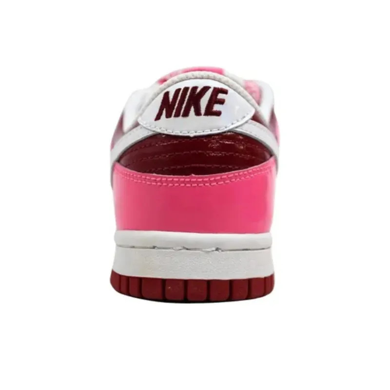 Nike Dunk Low White Varsity Red Team Red Women's-3