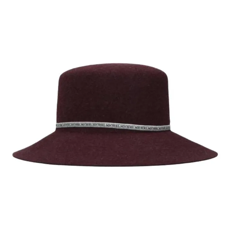 Maison Michel New Kendall Ribbon Detailed Bucket Hat-2