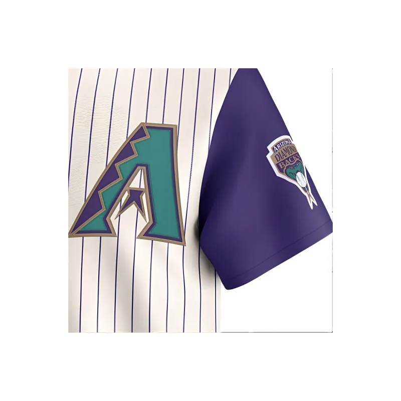 Nike Randy Johnson Arizona Diamondbacks Cooperstown Men's Nike Dri FIT Adv Mlb Limited Jersey-2