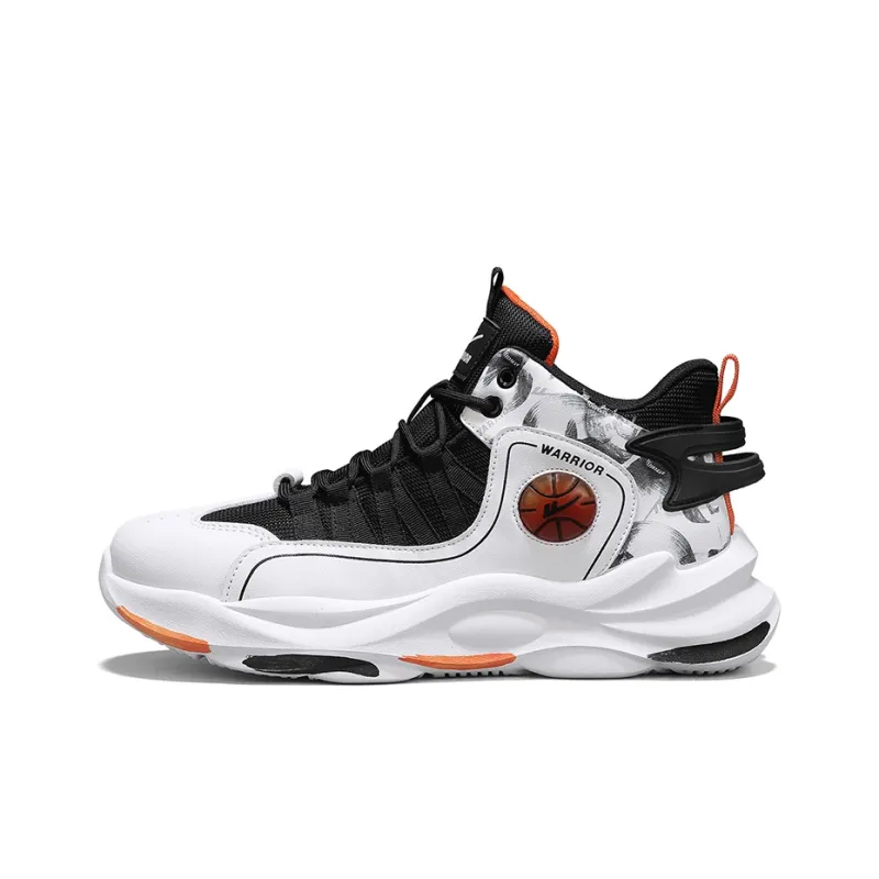 Warrior Cushioning Anti-Rollover Slip-Resistant Basketball Shoes Men's-0