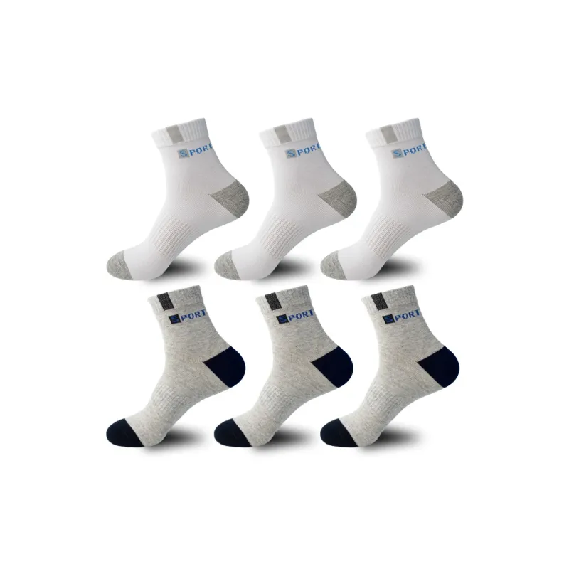 Lanza Mid-Calf Socks Men's 6 Pack-35