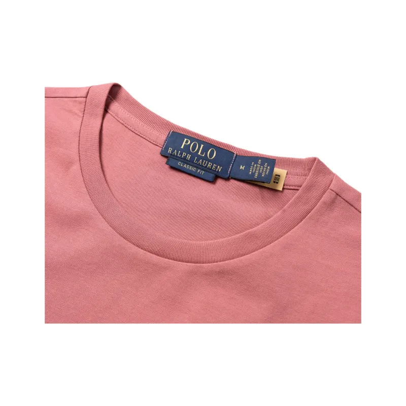 Polo Ralph Lauren SS24 T Shirt Men's Pink-5