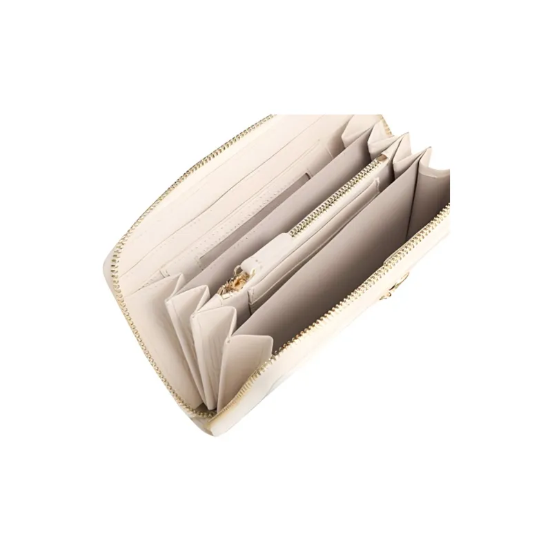 COCCINELLE C me Leather Wallet Women's White-4