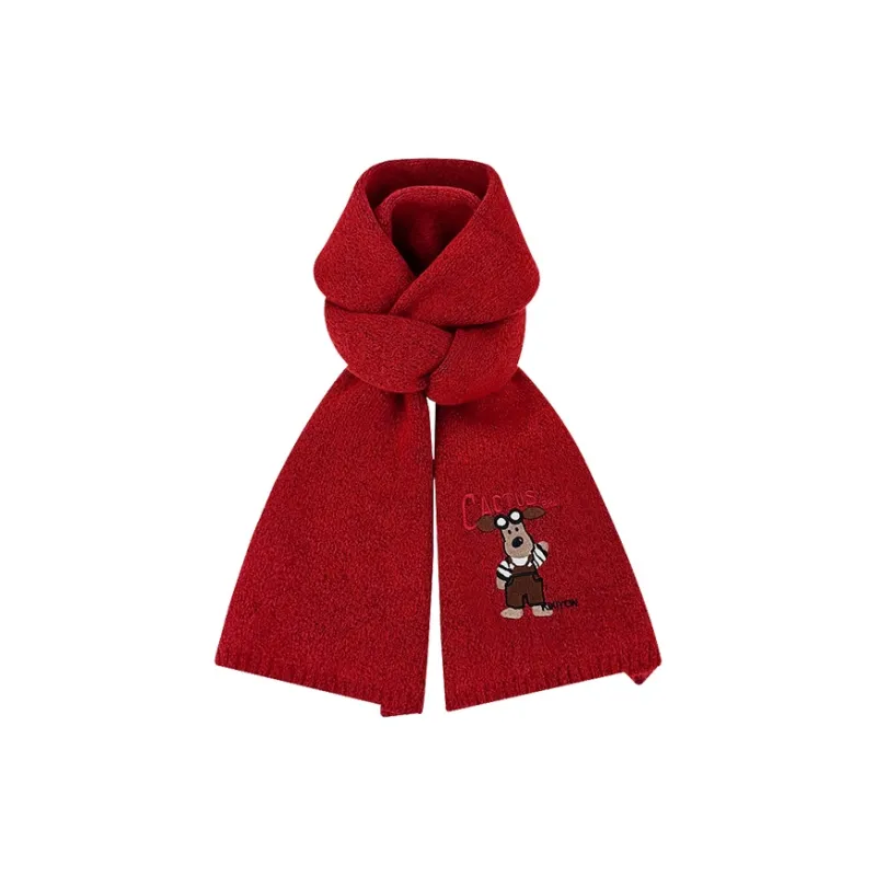 STUFFER Contains Wool Knit Scarves Unisex-7