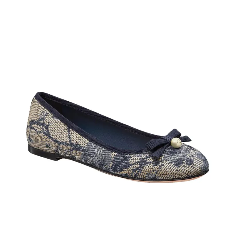 DIOR Casual Single Shoes Women's Blue-2