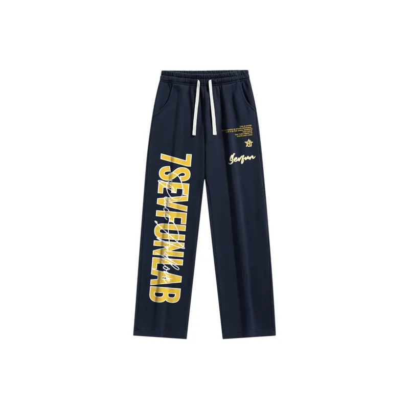 7 SEVFUN Casual Pants Unisex Black-12