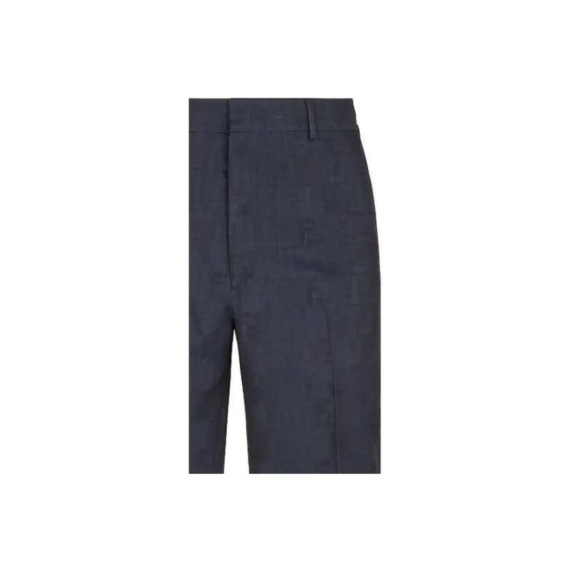FENDI FW23 Casual Shorts Men's Blue-7