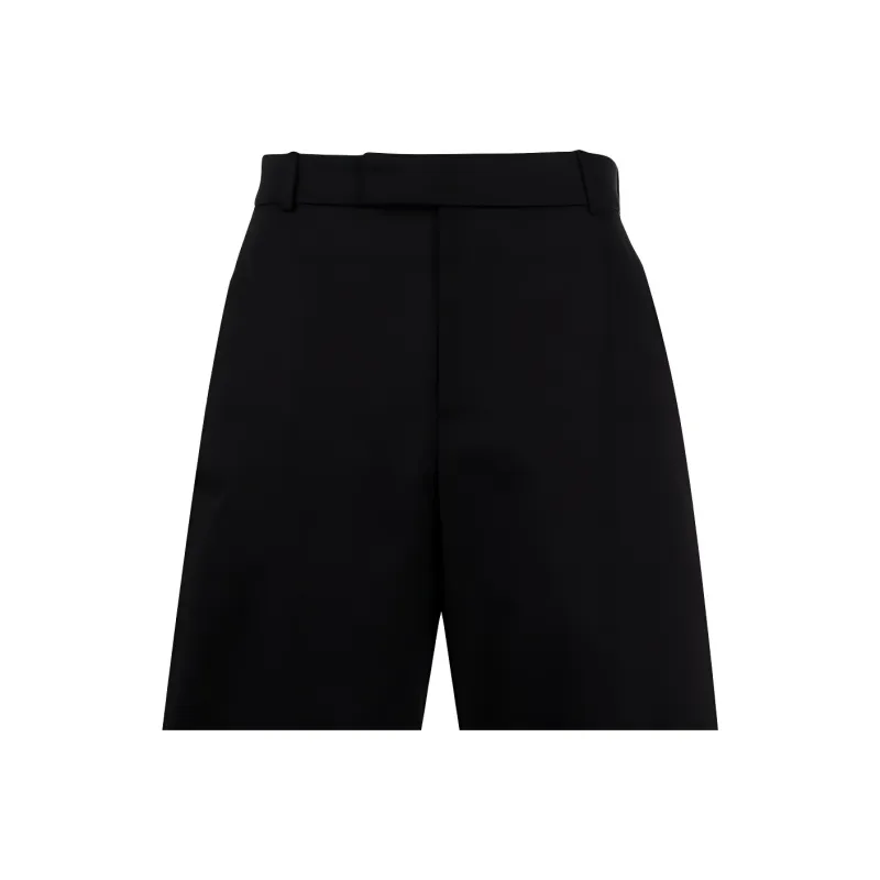 Alexander McQueen Knee Length Bermuda Shorts-4