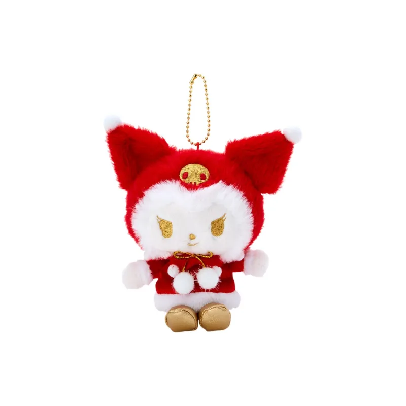 Sanrio Kuromi Christmas Collection Mascot Dolls Plush Pendant 16cm High-0