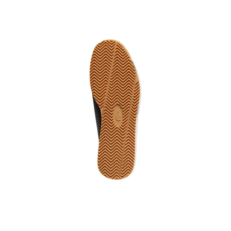 LACOSTE Anti Slip Wear Resistant Low Top Casual Shoes Women's Black-4