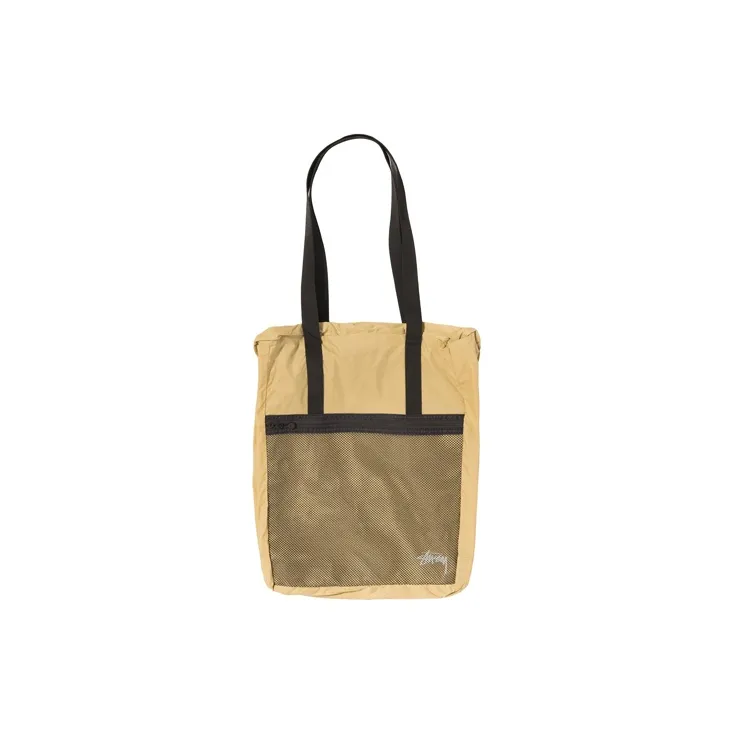 Stussy Nylon Handbag Unisex Yellow/Gold-3