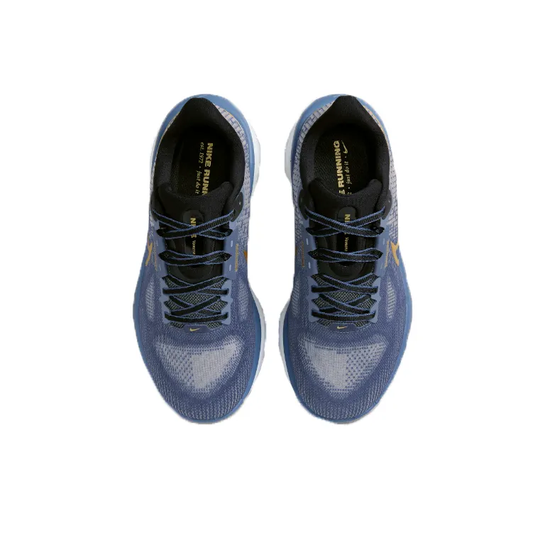 Nike Air Zoom Vomero 17 Breathable And Wear resistant Low Top Running Shoes Women's Blue-3