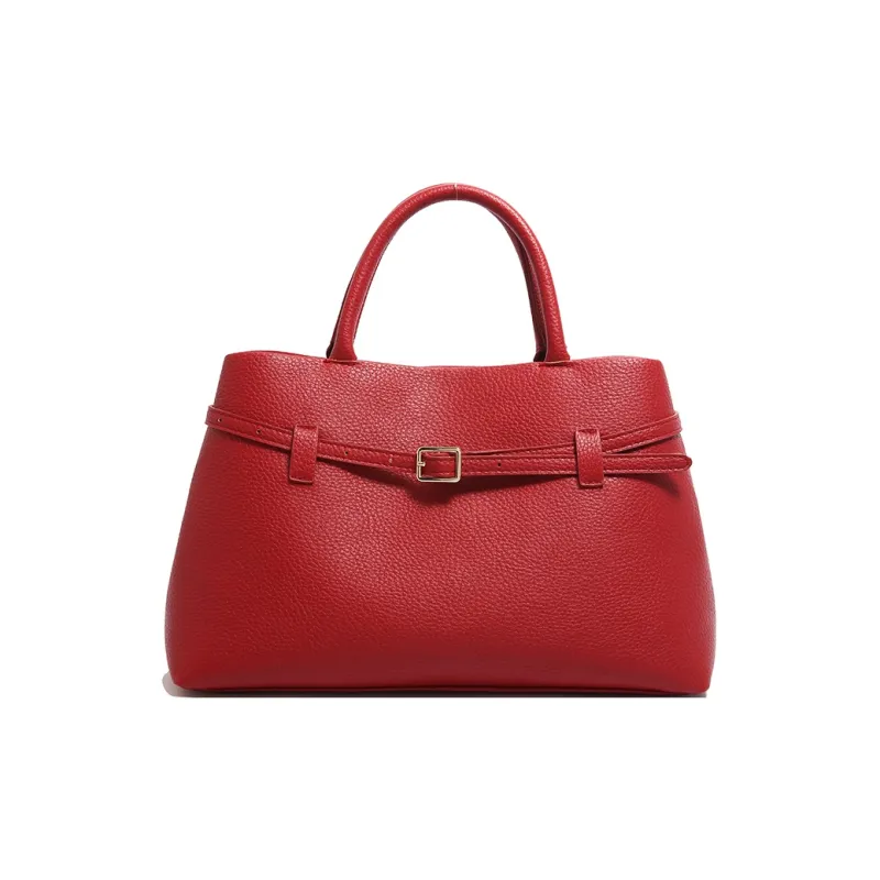 Yalu PU Handbag Regular Women's White/Black/Burgundy/Khaki-15