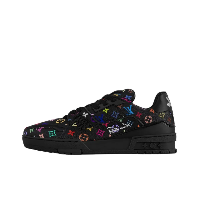LOUIS VUITTON Lv Trainer Takashi Murakami Black-0