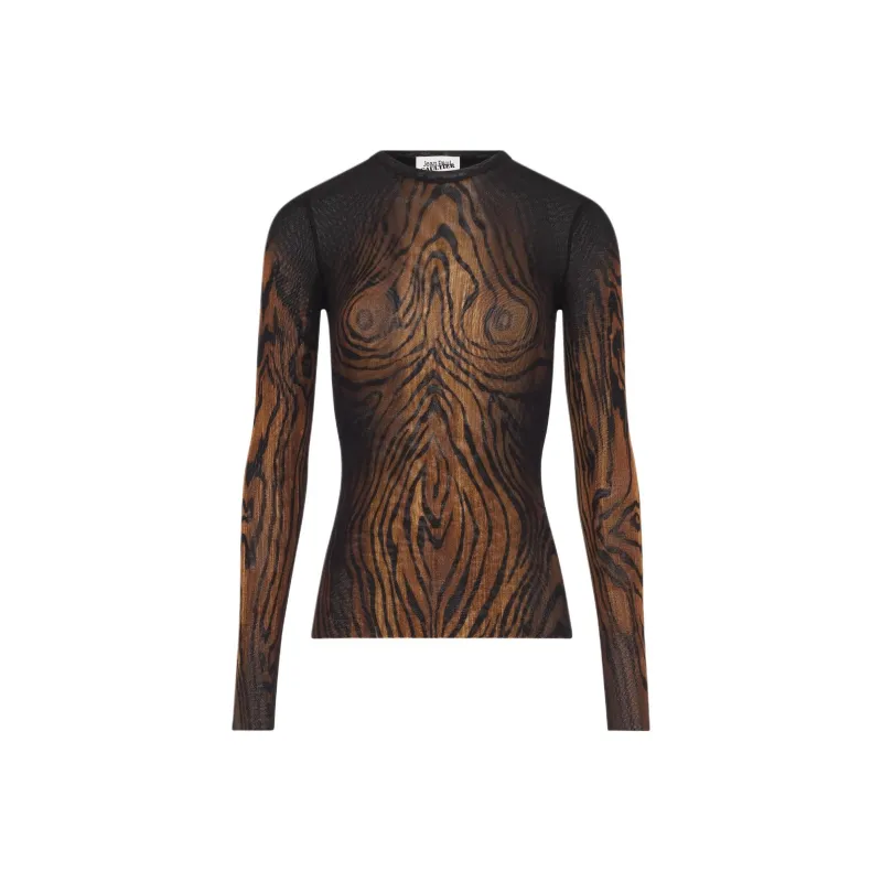 Jean Paul Gaultier T Shirts Unisex Black-0