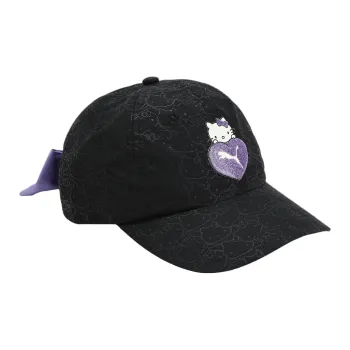 PUMA Polyester Baseball Caps Unisex Black