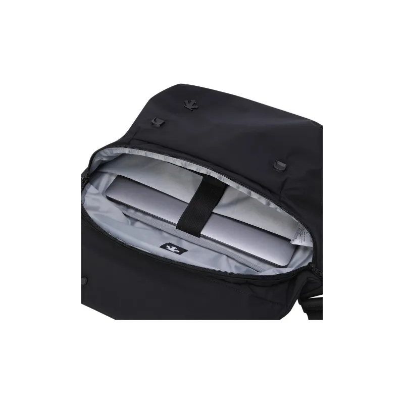 DESCENTE Polyester Shoulder Bag, Crossbody Bag Regular Unisex Black-6