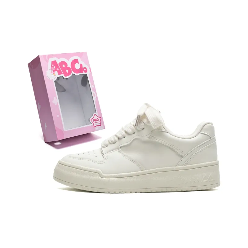 ABCIO Slip Resistant, Abrasion Resistant, Breathable, Height Increasing Low Top Skateboard Shoes Women's-6