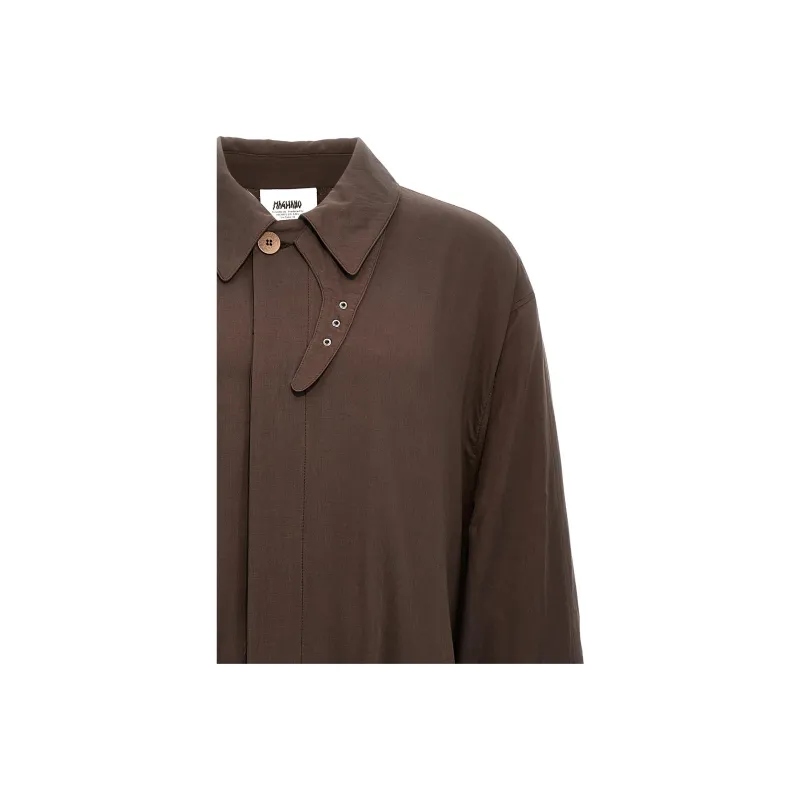 Magliano Trench Coat Men's Brown-3