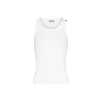 Jean Paul Gaultier Tank Tops Unisex White