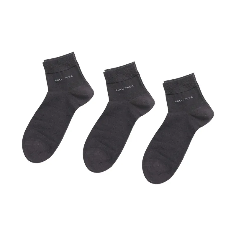 NAUTICA UNDERWEAR Mid Calf Socks Men's 3 Pack-13