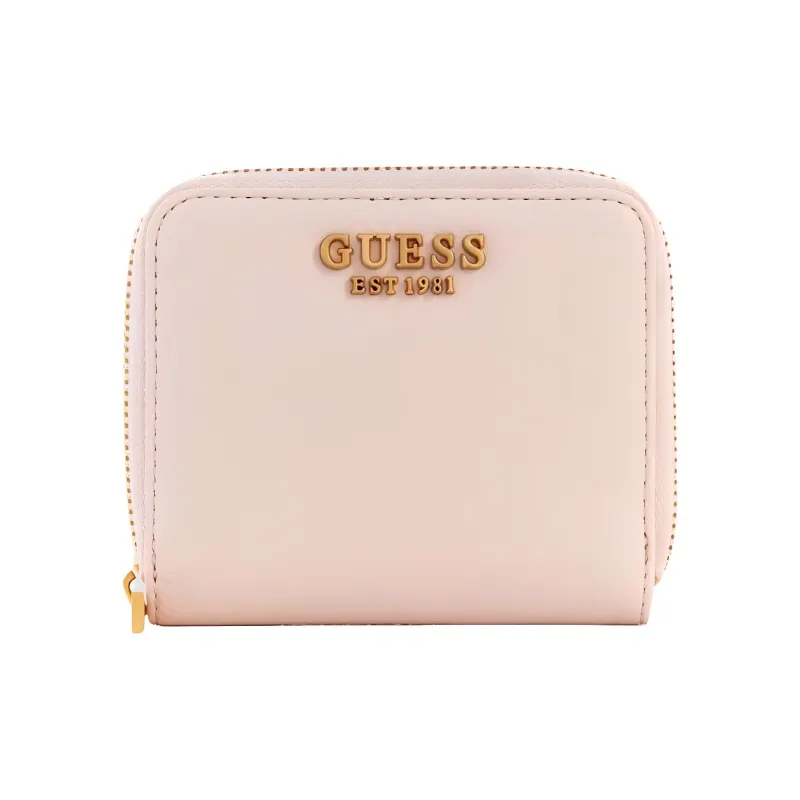 GUESS Artificial Leather Wallet Small Size Women's Light Rose-0