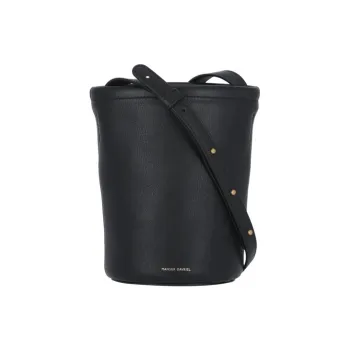 MANSUR GAVRIEL Calfskin Bucket Bags Crossbody Bag Shoulder Bag Women's Black