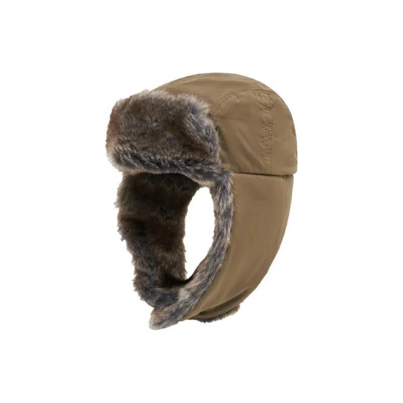 Oakley Cotton Nylon Polyester Trapper Hats Unisex Black Brown-2