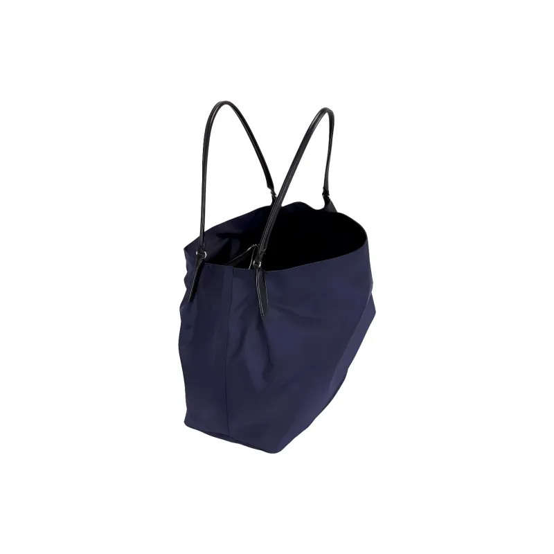 Balenciaga Nylon Handbag Large Size Women's Marine Blue-2