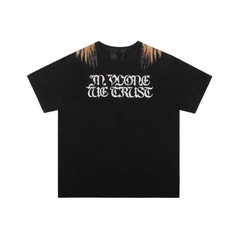 VLONE Big Logo Series T Shirts Unisex Black-1