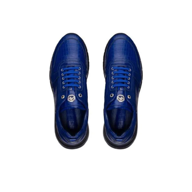 STEFANO RICCI Low-Top Casual Shoes Men's Blue-3