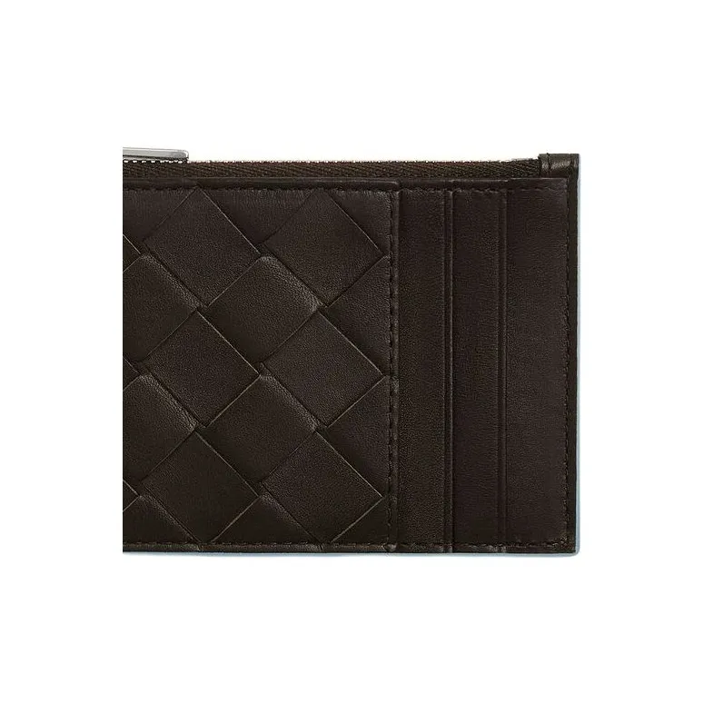 Bottega Veneta Calfskin Card Holder Men's Gummy With Ice-3