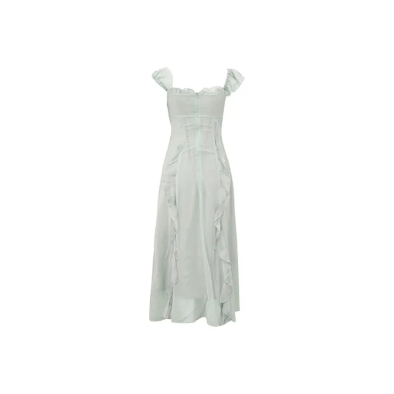 Incolore Slip Dresses Women's Green-1