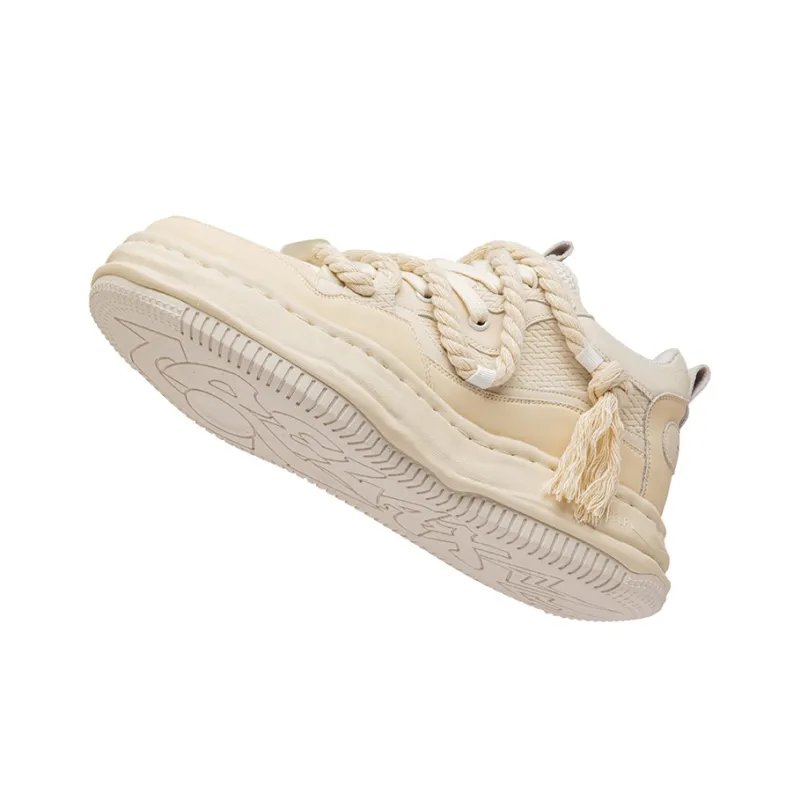 RELAXURSELF Slip Resistant, Abrasion Resistant, Lightweight, Height Increasing Low Top Skateboard Shoes Unisex-46