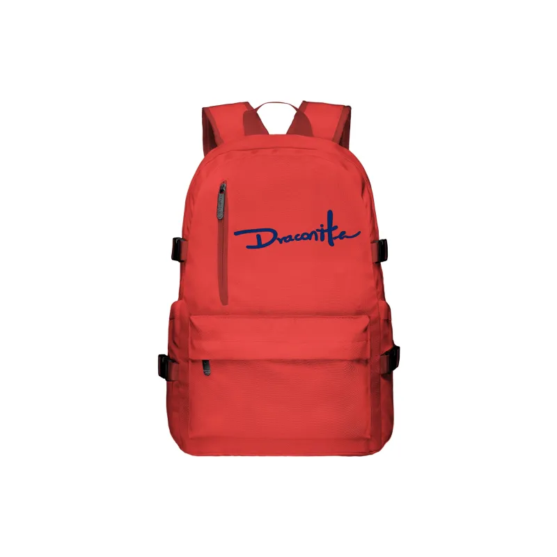 DRACONITE Polyester Backpack Unisex Red-14
