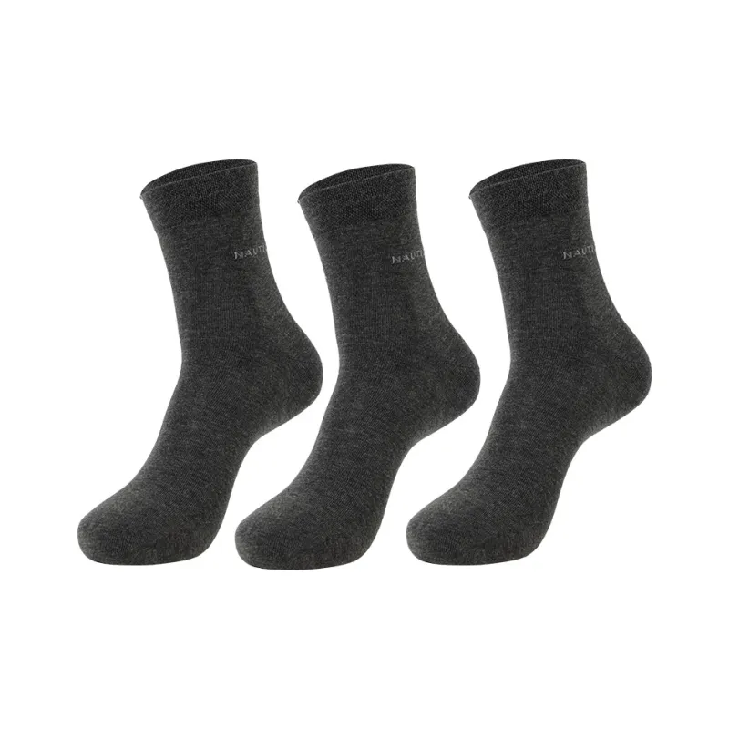 NAUTICA UNDERWEAR Mid Calf Socks Men's 3 Pack-11