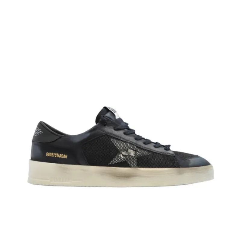 Golden Goose Skateboard Shoes Men's Blue-1