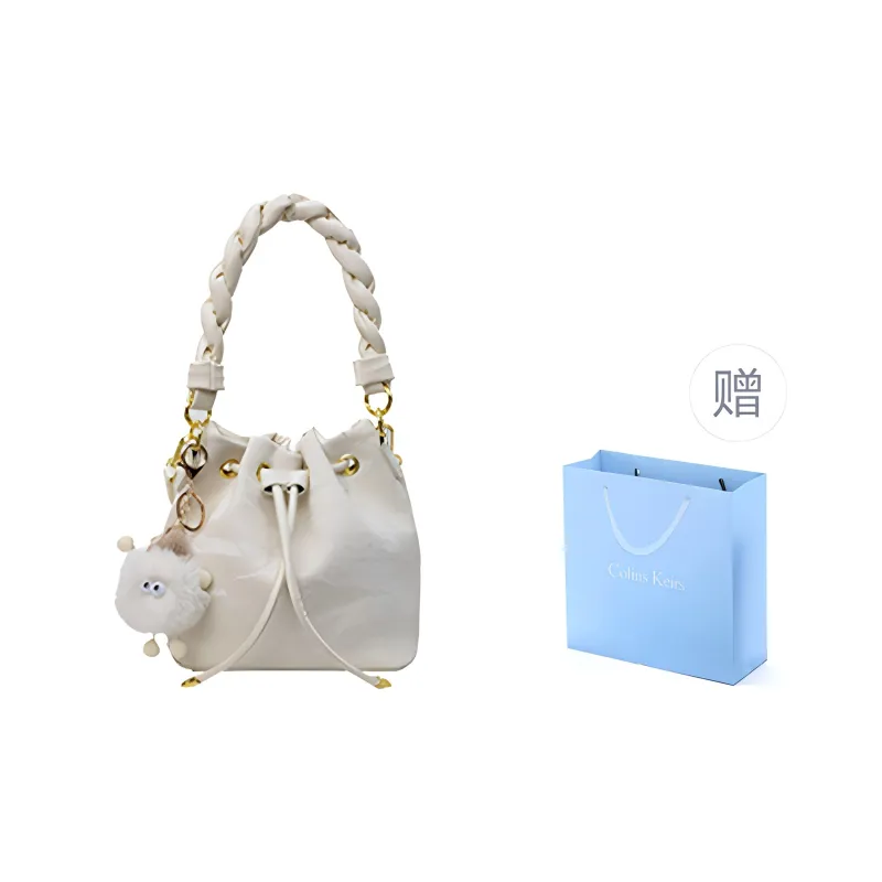COLINS KEIRS PU Handbag Women's Ecru-0