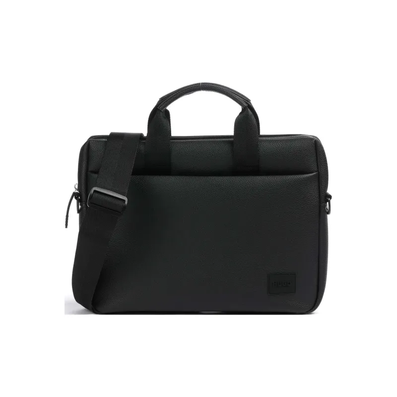 HUGO BOSS Synthetic Material Laptop Bag Unisex Black-0